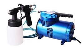 how to use a spray gun with an air compressor