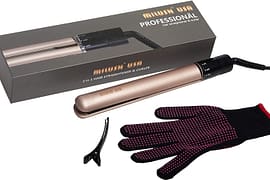 MILUSH USA Hair Straightener, Curling Flat Iron